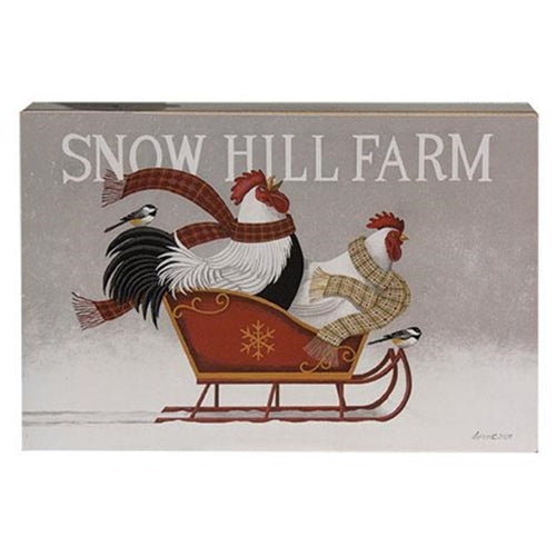 Snow Hill Farm Box Sign