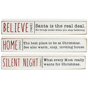 Home Believe Silent Night Mini Stick  (3 Count Assortment)