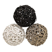 Farmhouse Colors Willow Ball 6" (3 Count Assortment)