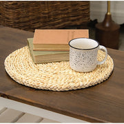 Natural Corn Husk Round Table Mat