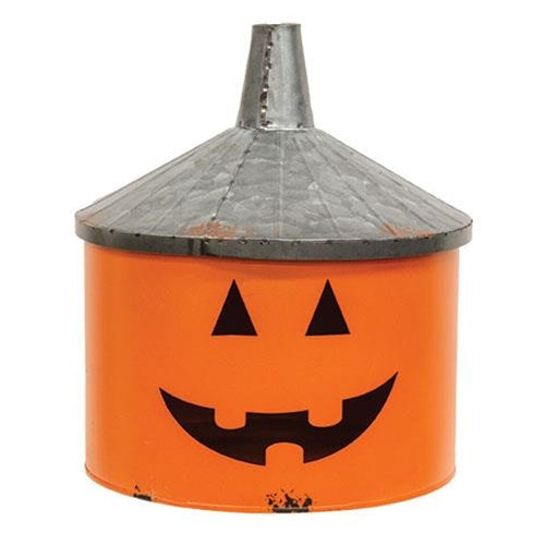 Orange Funnel Jack O Lantern