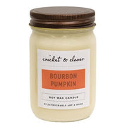 Bourbon Pumpkin Soy Jar Candle - 12 oz (Pack of 12)