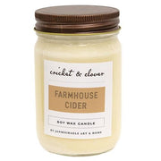 Farmhouse Cider Soy Jar Candle - 12 oz (Pack of 12)