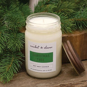 Christmas Tree Soy Mason Jar Candle - 12 oz (Pack of 12)