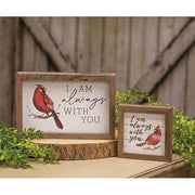 Always With You Cardinal Framed Print - 8x5