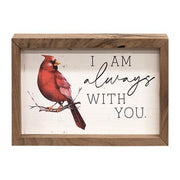 Always With You Cardinal Framed Print - 8x5