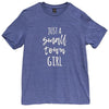 Small Town Girl T-Shirt - Heather Blue - Small