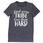 Find Your Tribe T-Shirt - Heather Dark Gray - Large