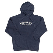 Midwest State of Mind Sweatshirt - Classic Heather Navy - Large