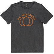 Oh My Gourd T-Shirt - Heather Dark Gray - Medium