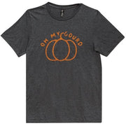 Oh My Gourd T-Shirt - Heather Dark Gray - XL