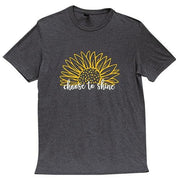 Choose To Shine Sunflower T-Shirt - Large