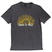 Choose To Shine Sunflower T-Shirt - Medium