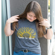 Choose To Shine Sunflower T-Shirt - Small