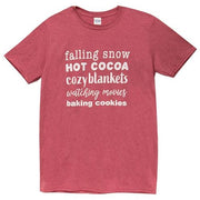 Falling Snow T-Shirt - Small