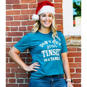 Tinsel in a Tangle T-Shirt - Large
