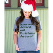 Christmas Obsessed T-Shirt - Large