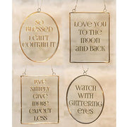 Golden Quotes  (4 Count Assortment)