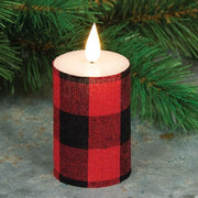 Lodge LED Votive - 2" x 4.25"