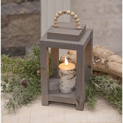 Birch Look LED Timer Votive - 2" x 3"