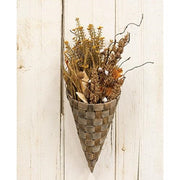 Hanging Cornucopia Basket - Medium