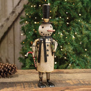 Homer Vintage Metal Snowman