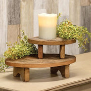 Reclaimed Wooden Risers (Set of 2)