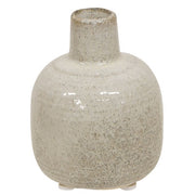 Large White Narrow Neck Porcelain Jar