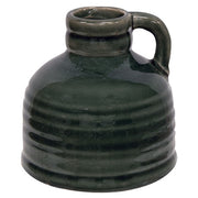 Small Dark Blue Porcelain Jug with Handle