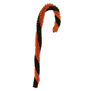 Chenille Halloween Candy Canes (Set of 12)