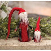 Sm Felted Santa Gnome with Long Hat