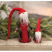 Lg Felted Santa Gnome with Long Hat