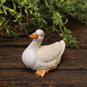 White Resin Duck - A