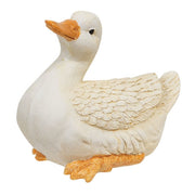 White Resin Duck - A