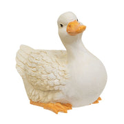 White Resin Duck - B