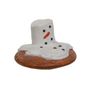 Resin Melting Marshmallow Snowman Cookie  (3 Count Assortment)