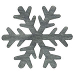 Cool Blue Winter Snowflake Bowl Filler - 1.5"  (3 Count Assortment)