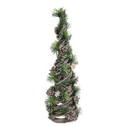 Woodland Snowy Pine Cone Tree - Large