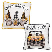 Happy Harvest Fall Pillow  (2 Count Assortment)