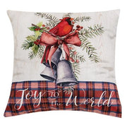 Joy To The World Cardinal Pillow