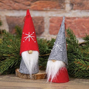 Mini Christmas Felt Gnome Ornament  (2 Count Assortment)