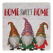 Gnome For Christmas Wood Block  (3 Count Assortment)