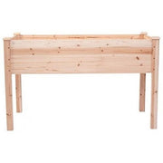 49'' x 23'' x 30''  Wooden Raised Vegetable Garden Bed - Color: Natural