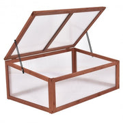 Outdoor Indoor Garden Portable Wooden Greenhouse