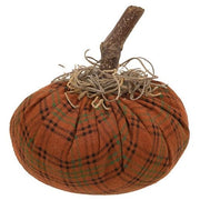 Stuffed Mossy Top Mini Pumpkin  (3 Count Assortment)