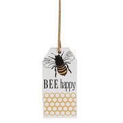 Bee Happy Tag