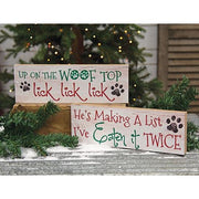 Making A List Sign  (2 Count Assortment)