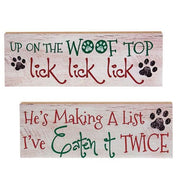 Making A List Sign  (2 Count Assortment)