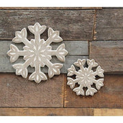 Fleur de Lis Snowflakes (Set of 2)