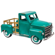 Teal Metal Truck